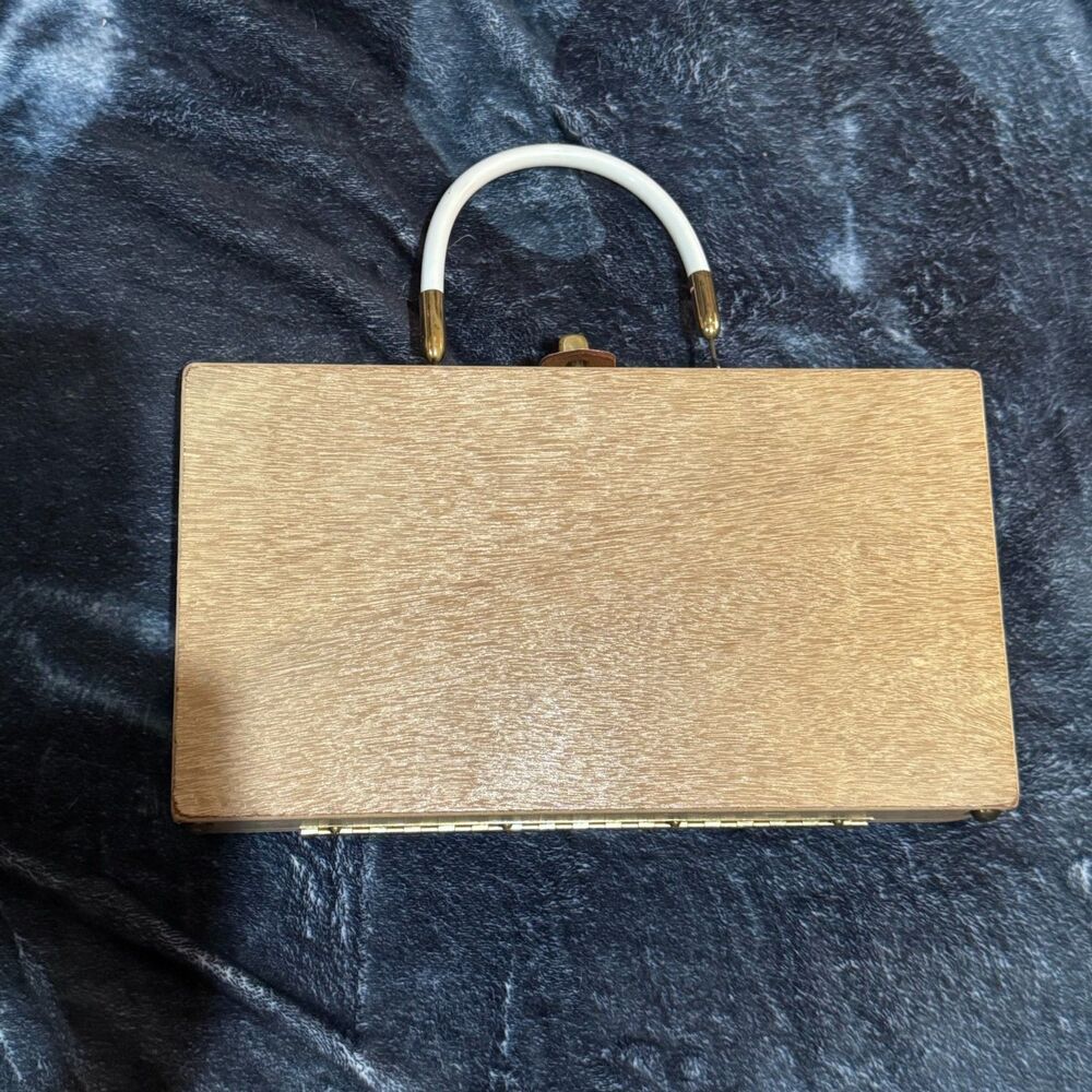 Vintage 1962 Enid Collins of Texas Carriage Trade Jeweled  Box Purse All Jewels - Picture 3 of 15